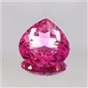 AAA Beautifull Naturale Ceylon Zaffiro Rosa Cuore Loose Gemma Taglio 25x25 MM