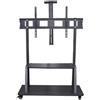 LINK STAFFA PAVIMENTO 37/180 RUOTE RIPIANO VESA MAX 1200X600 130KG