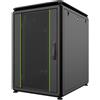 Lanview LOGON RDL16U61BL rack 16U Rack indipendenti Nero (19" 16U Rack Cabinet 600 x - 1