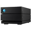 SEAGATE LaCie 2big RAID 8TB array di dischi Desktop Nero [STHJ8000800]