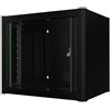 Lanview LOGON RWM09U45BL rack 9U Da parete Nero (19" 9U Rack Wall Mount 600 x - 450 x 51