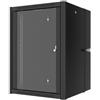 Lanview RWP16U45BL-D rack 16U Da parete Nero (19" 16U Rack Double Wall - Mount P