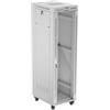 Lanberg 19/42u 600x800 armadietto a rack LCD pacco piatto porta vetro grigio V2