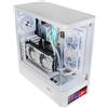 Mars Gaming MCLCDPROW computer case Midi Tower Bianco