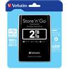Verbatim Hard disk esterno Verbatim Disco rigido portatile Store 'n' Go USB 3.0 da 2 TB N