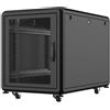 Lanview RSL12U61BL rack 12U Nero (19" 12U Rack Cabinet 600 x - 1000 x 719mm Serv