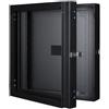 Lanview LOGON RWMD12UBL rack 12U Da parete Nero (19 12U Rack Cabinet Double - Section 60