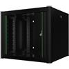 Lanview LOGON RWP09U56BL rack 9U Da parete Nero (19" 9U Rack Wall Mount Pro - 600 x 560