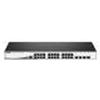D-LINK SWITCH 24-PORT 10/100/1000BASE-T + 4 SFP PO D-LINK SWITCH 24-PORT 10/100/