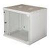 LINK RACK LINK 19" ARMADIO 9 UNITA' DA MURO(A)485x(L)540x(P)450mm ASSEMBLATO COLORE G