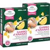 L'Angelica, Bipacco Integratore Drenante Gambo D'Ananas, Favorisce il Drenaggio dei Liquidi, Contrasta la Cellulite, Senza Glutine e Senza Lattosio, Vegano, 2 Confezioni da 12 Bustine