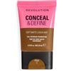 Revolution Beauty London Revolution Conceal & Define Soft Matte Tube Foundation, F13.5N