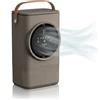 Fakir Prestige TC 400 - Refrigeratore ad aria portatile senza fili, con batteria agli ioni di litio, raffreddamento evaporativo, funzione di asciugatura automatica, 4 livelli, 24 dB(A), doppio