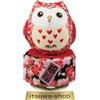 NIDEC INSTRUMENTS Nidec Shofuku Daruma Owl Music Box Yellow Washi Paper Totoro Tune YA574C