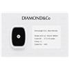 ORO&CO Diamante blisterato taglio briillante ct 0,18 colore e purezza vvs1
