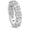 ALFIERI & ST. JOHN Splendido anello eternity da donna realizzato in oro bianco, impreziosito da diamanti per un totale di 5,67 carati, colore g e purezza si1. Un gioiello raffinato della collezione classico, referenza maraet4.567.14, Ideale per …