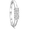 ALFIERI & ST. JOHN Un anello trilogy da donna in oro bianco che incanta con la sua luminosità, impreziosito da diamanti per un totale di 0,24 carati, colore g e purezza si1. Appartenente alla collezione classico, misura 14, è pensato per chi desidera un …