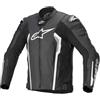 Alpinestars Giubbotto Moto in Pelle Alpinestars MISSILE v2 Nero Bianco