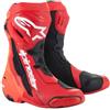 Alpinestars Stivali Moto Racing Alpinestars SUPERTECH R Rosso Rosso Fluo