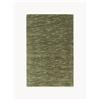Westwing Collection Tappeto in lyocell intrecciato a mano Oriana - Verde