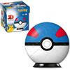 Ravensburger - Puzzle 3D Pokémon Poké Ball Blu, 54 Pezzi, Bambini 6+ Anni