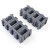 Lego® Binari diretti City (8 pezzi) - Set di espansione per ferrovia Lego® City | Accessori ferroviari originali Lego® per modellismo ferroviario e estensione