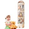 Generico Tubo Porta Peluche,Tubo Portaoggetti Verticale Trasparente,Organizzatore Per Animali Di Peluche,Tubo Organizer Per Animali Di Peluche,Tubo Verticale Per Giocattoli,Organizer Salvaspazio Per Giocattoli