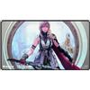 Ultra PRO - Final Fantasy x Universes Beyond Lightning, Army of One Black Stitched Playmat for Magic: The Gathering | Tappetino da gioco di carte, oggetti da collezione Final Fantasy, tappetino per