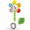 Hape Sonaglio a Fiore Scintillante, Giocattolo multisensoriale per Neonati, Ottimo per Neonati dai 0 Mesi