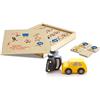 Dida - Memory Segnali Stradali: Gioco di Memoria e Associazione Montessori, Memo in Legno 40 Carte da Accoppiare, per Bambini 3-5 Anni, Giochi Educativi da Tavolo