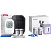 yuwell Misuratore Glicemia con strisce reattive x 100 e lancetti x 100, il Glucometro Kit Completo ideale per l'Uso Domestico, Diabete Test Kit Glucosio nel Sangue (Modello 710)
