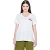 Ulla Popken gs1 data protected company 4069787000005 Camicia da Donna Flowers Don't Tell, Bianco, 60/62 IT