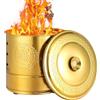 Jingmiger Bruciacarte - Inceneritore per Carta in Acciaio Inossidabile - Forniture Per Rituali, Inceneritore Per Foglie Propizie Per Balcone Patio Cortile Spiaggia Giardino