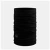 BUFF Scaldacollo Ecostretch Tinta Unita Nero Unisex
