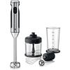 WMF Lineo - Set di frullatori a immersione in acciaio inossidabile, 4 pezzi