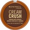 Rimmel London Cream Crush - 006 - Expresso, bronzer opaco luminoso, copertura modulabile, formula vegan, 17% di complesso al burro con squalane + burro di karité, 8,5g
