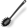Fackelmann Servispaghetti antiaderente in Nylon alto spessore, max 200°C, lavabile in lavastoviglie, dim 33 x 6,8 cm, Linea Nero