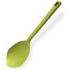 Fackelmann Cucchiaio da cucina, cucchiaione per preparare e servire, in silicone antistatico, anima interna in acciaio, dimensioni 26,5x7,5 cm, Linea Oliva