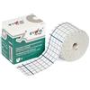 Evofis Fix Tape: Nastro salvapelle sportivo in TNT ipoallergenico e traspirante. 2 Rotoli da 5cm x 10m bianco. Anche per proteggere la pelle nel bendaggio funzionale o fissaggio medicazioni e cateteri