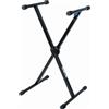 QUIKLOK T/500 stand supporto a X per tastiera regolabile 5 posizioni NUOVO ITA