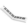 BLACKSTAR CARRY ON PIANO 49 (WHITE) tastiera pieghevole 49 tasti ricaricabile