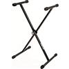 QUIKLOK t/10 bk supporto professionale a X per consolle tastiere NUOVOgaranziaIT