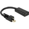 Delock 62640 Displayport Adapter Delock mini DP -> HDMI St/Bu 4K +Schraub
