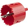 wolfcraft Sega a tazza BIM I 5484000 I Per materiali per costruzioni a secco, legno, plastica e metalli, profondità di taglio 40 mm