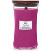 WoodWick candela grande profumata con stoppino scoppiettante | Wild Berry & Beets| Durata Fino a 130 Ore