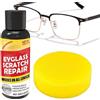 Generico Kit Riparazione Occhiali - Cera Rimuovi Lenti 100g per Occhiali,Pulitore Occhari Multiuso per Viaggio Scuola Ufficio Casa Bambini Ragazzi Adulti Studenti Fotocamera