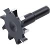 wolfcraft Fresa a disco per scanalature WS I 3261000 I Fresa WS in acciaio per utensili per la fresatura di legno duro e dolce