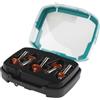 wolfcraft Set di frese sagomate TCT, 5 pezzi I 8754000 I Per fresature di precisione con fresa verticale e fresa fissa.