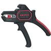 KNIPEX ComStrip Pinza spelacavi automatica 180 mm, 12 62 180 | con fermata di lunghezza regolabile