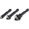 wolfcraft Set di svasatori trasversali, Ø 8-16 mm, codolo esagonale, 3 pz. I 4375000 I Per la sbavatura e la svasatura di fori in legno, metallo non ferroso e plastica